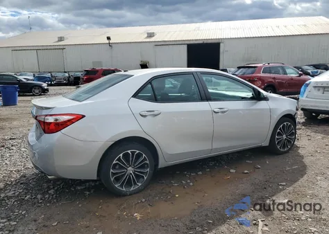 2016 Toyota Corolla L z USA, uszkodzony, nr VIN 2T1BURHE0GC605105